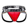 Xtremen 91084 Microfibre Pride Jockstrap Color Red