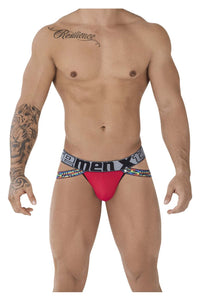 Xtremen 91084 Microfiber Pride Jockstrap Color Red