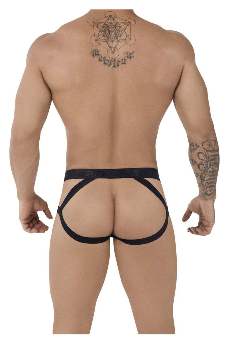 Xtremen 91085 Microfibre Jacquard Jockstrap Color Grey