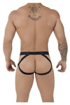 Xtremen 91085 Microfibre Jacquard Jockstrap Color Red