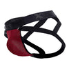 Xtremen 91085 Microfibre Jacquard Jockstrap Color Red