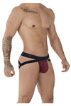 Xtremen 91085 Microfibre Jacquard Jockstrap Color Red