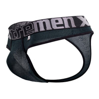 Xtremen 91087 माइक्रोफाइबर Jacquard thongs रंग हरा