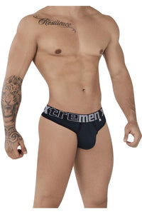 Xtremen 91087 माइक्रोफाइबर Jacquard thongs रंग हरा