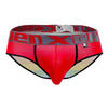 Xtremen 91088 Microfibre Pride Briefs Color Red