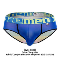 Xtremen 91088 Microfibre Pride Briefs Color Turquoise