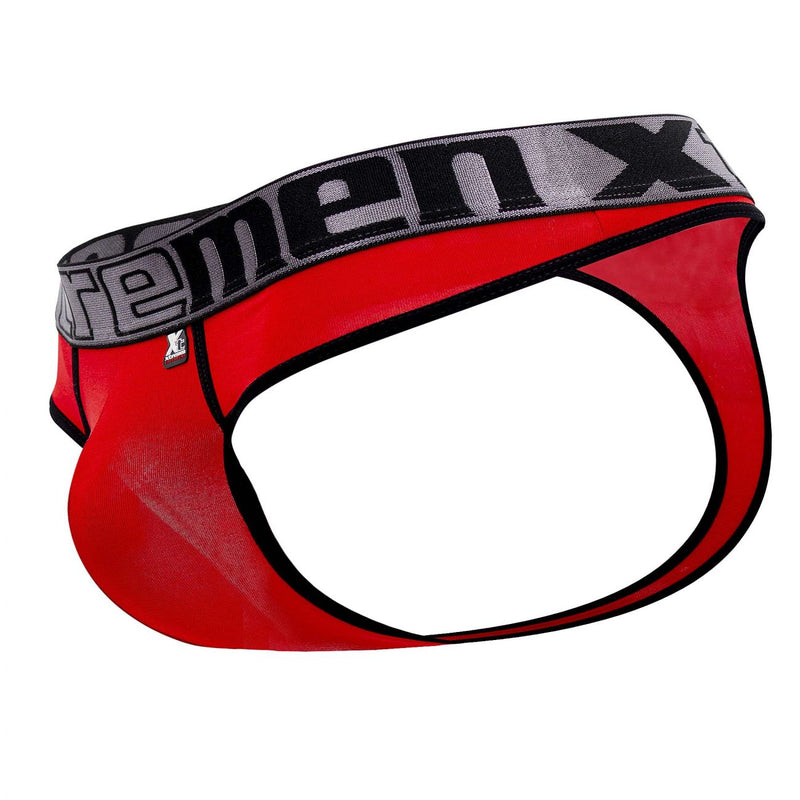 Xtremen 91094 tangas de microfibra color rojo