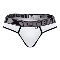 Xtremen 91094 माइक्रोफाइबर थोंग रंग सफेद