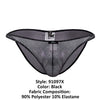 Xtremen 91097x Couleur de bikini microfibre noir