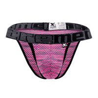 Xtremen 91098x Couleur de bikini en maille microfibre rose