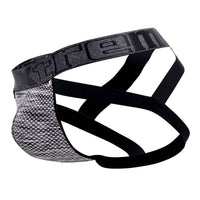 Xtremen 91099 Microfiber Mesh Jockstrap Color noir