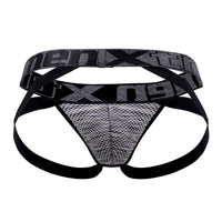 Xtremen 91099 Microfiber Mesh Jockstrap Color noir