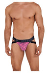 Xtremen 91099 Microfiber Mesh Jockstrap Color rose