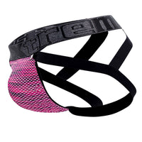 Xtremen 91099 Microfibra Mesh Jockstrap Color Pink