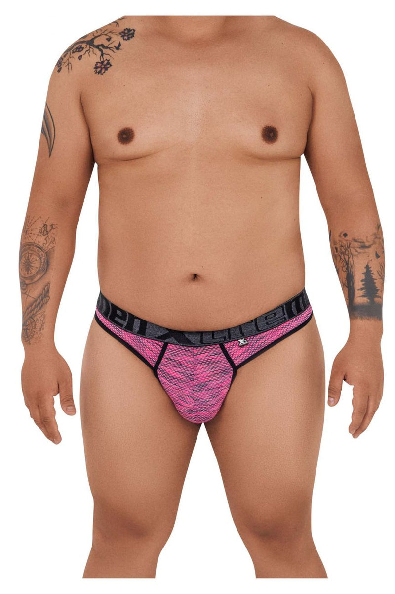 Xtremen 91100X Microfibra Mesh tangas color rosa