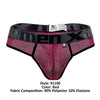 Xtremen 91100 Microfibra Mesh tangas color rojo