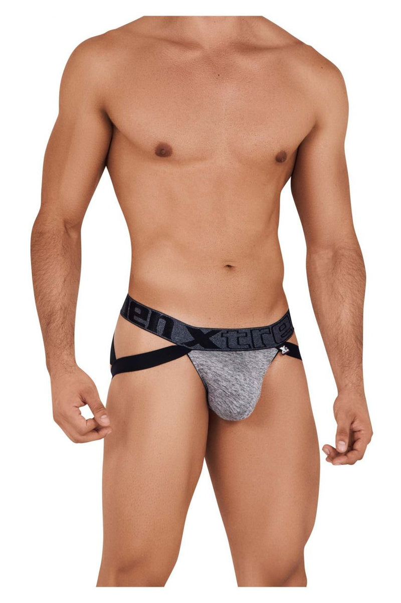 Xtremen 91102 Couleur de jockstrap en microfibre jasper gris