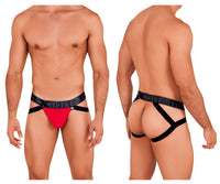 Xtremen 91102 Couleur de jockstrap de microfibre rouge