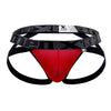 Xtremen 91102 Couleur de jockstrap de microfibre rouge