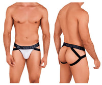 Xtremen 91102 Couleur de jockstrap de microfibre blanc