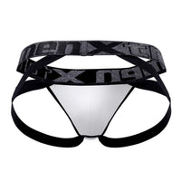 Xtremen 91102 Couleur de jockstrap de microfibre blanc