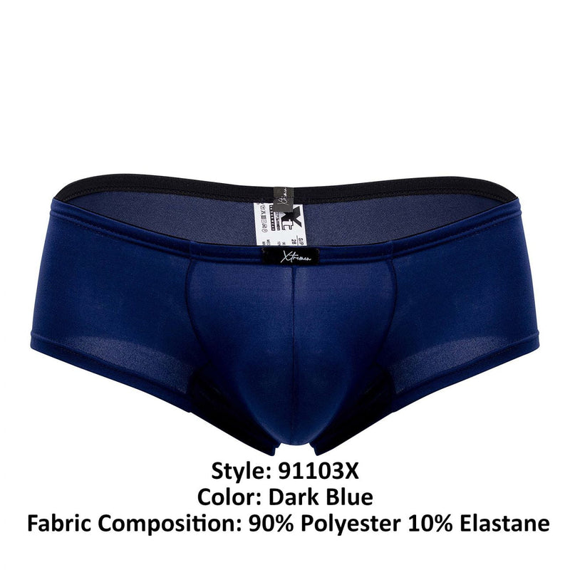 Xtremen 91103x Couleur de troncs de microfibre bleu foncé