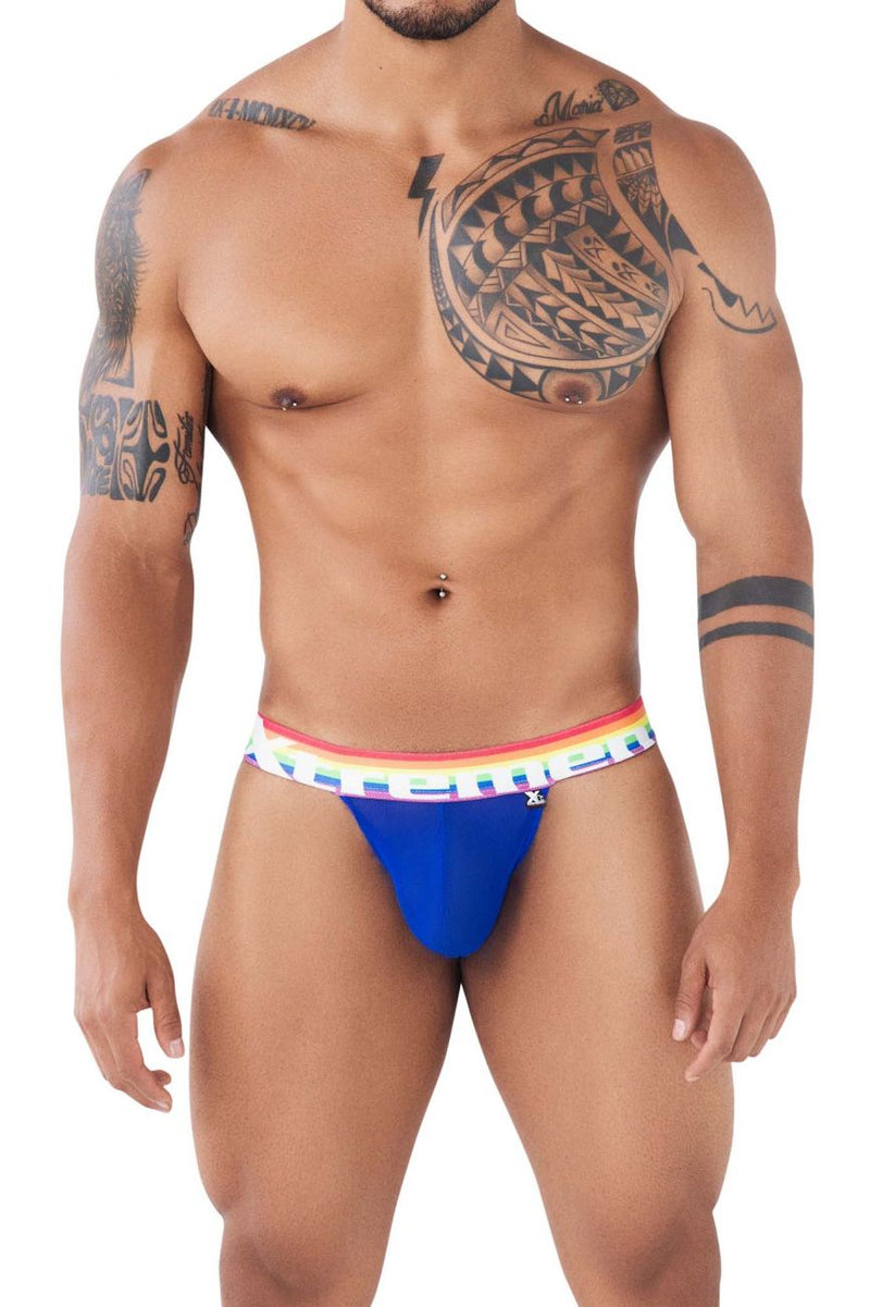 Xtremen 91104 Orgullo Mesh Bikini Color Royal