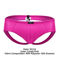 XTREMEN 91111 Super Shine Jockstrap Color Candy Pink