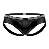 Xtremen 91116 Couleur de jockstrap métallique noir