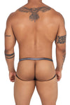 Xtremen 91116 Couleur de jockstrap métallique noir