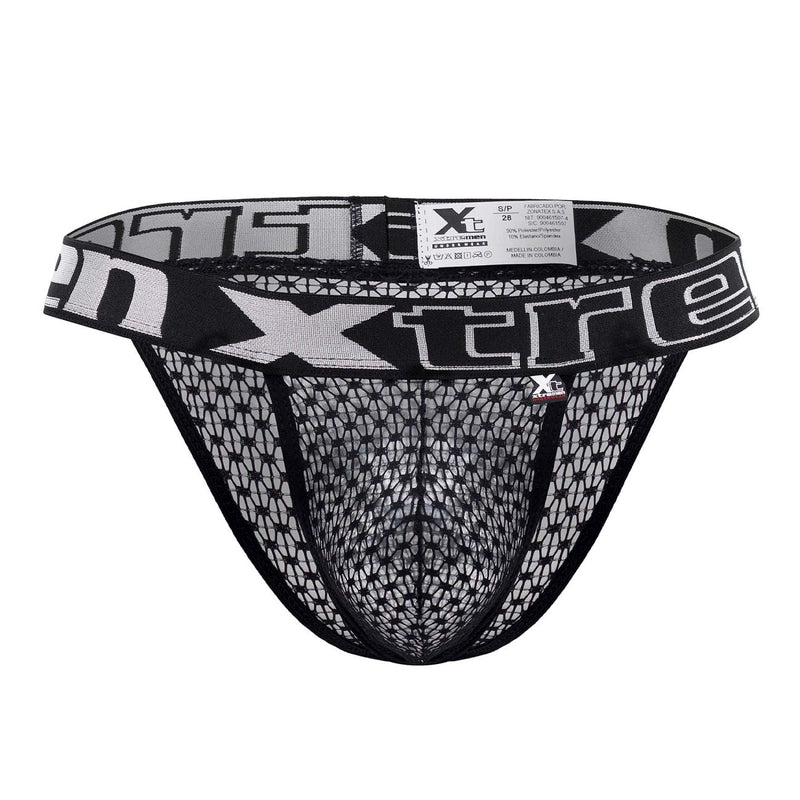 Xtremen 91117 Couleur de bikini en dentelle noir