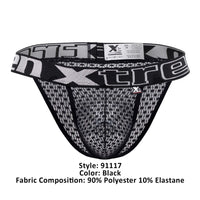 Xtremen 91117 Couleur de bikini en dentelle noir