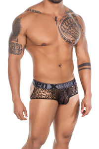 Xtremen 91119 en dentelle jockstrap couleur noir