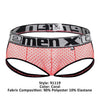 Xtremen 91119 en dentelle Jockstrap Coral Coral