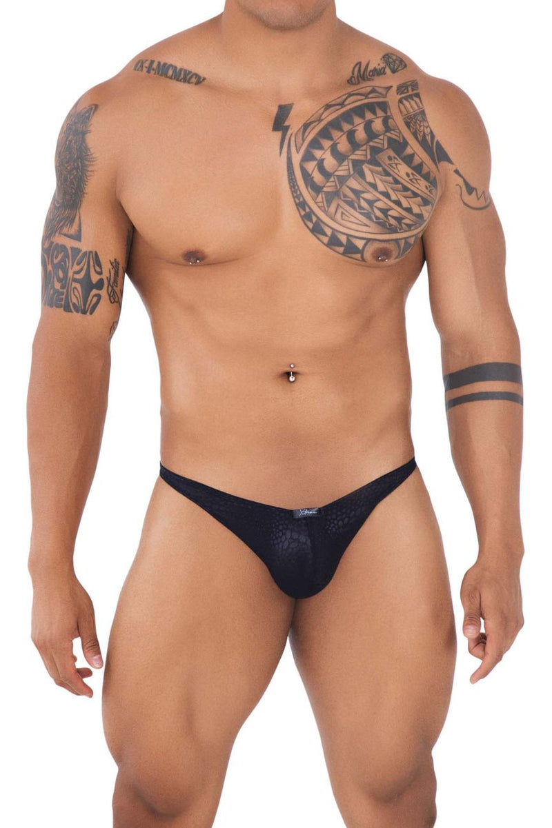 Xtremen 91121 Color de bikini de encaje negro