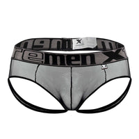 Xtremen 91124 en dentelle jockstrap couleur noir