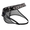 Xtremen 91124 Color Jockstrap de encaje negro