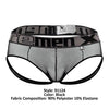 Xtremen 91124 Lace Jockstrap Color Black