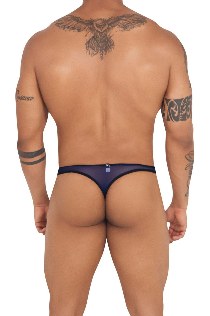 Xtremen 91126 Mesh tangas color azul oscuro