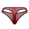 Xtremen 91126 Mesh Thongs Color rouge