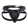 Xtremen 91128 Snake Print Jockstrap Color Black