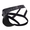 Xtremen 91128 Snake Print Jockstrap Color noir