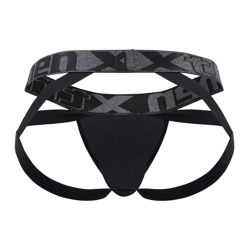 Xtremen 91128 Snake Print Jockstrap Color noir