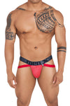 Xtremen 91128 Snake Print Jockstrap Color rojo