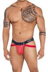 Xtremen 91128 Snake Print Jockstrap Color rojo