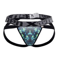 Xtremen 91130 Color de jockstrap impreso verde