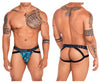 Xtremen 91130 Color de jockstrap impreso verde