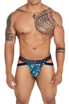 Xtremen 91130 Color de jockstrap impreso verde