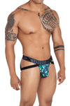 Xtremen 91130 Color de jockstrap impreso verde