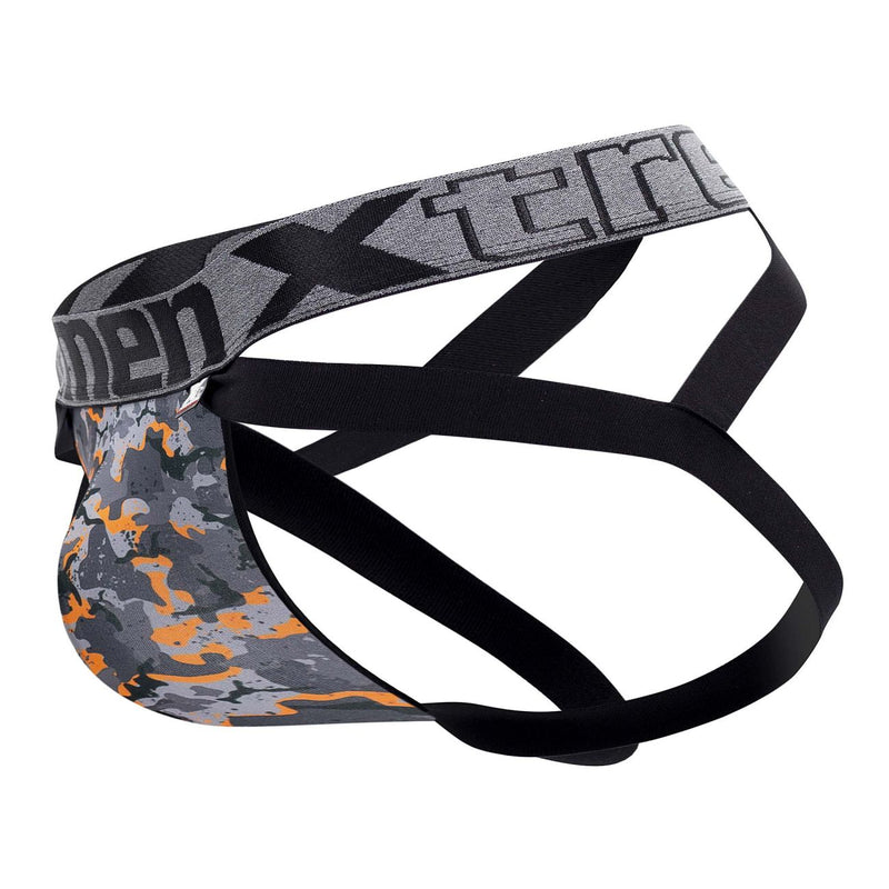 Xtremen 91130 Couleur jockstrap imprimée orange